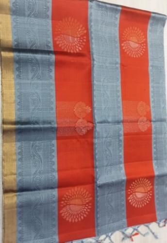 SOFT SILK SAREE WITH BLOUSE